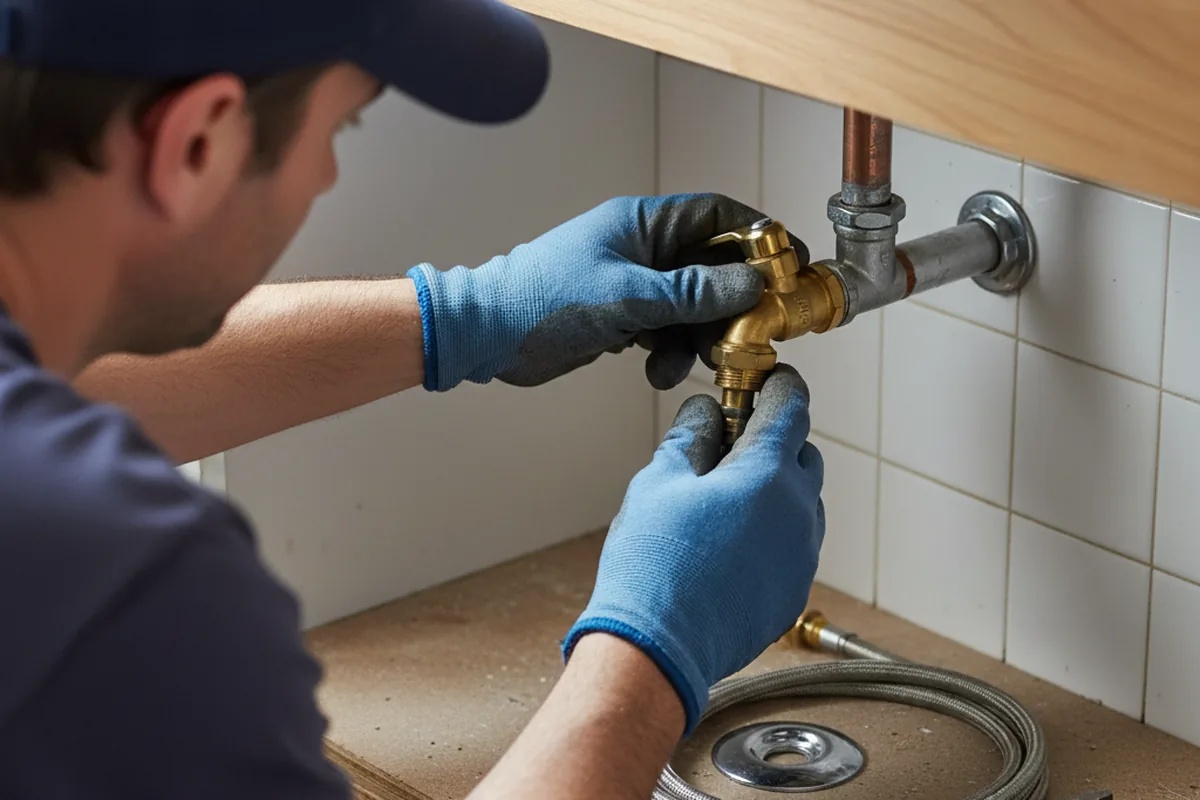 Shutoff valve and fitting work during Repiping in Mukilteo